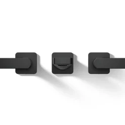 Wall-mount bath faucet trim