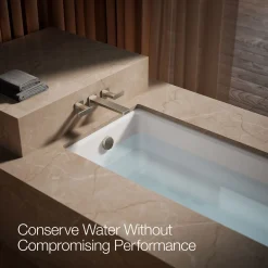 Wall-mount bath faucet trim