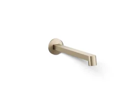 Wall-mount bathroom sink faucet spout with Row design, 1.2 gpm