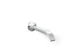 Wall-mount bathroom sink faucet spout with Ribbon design, 1.2 gpm