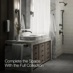 Wall-mount bathroom sink faucet Oyl handle trim