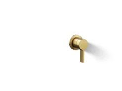 Wall-mount bathroom sink faucet handle