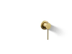 Wall-mount bathroom sink faucet handle