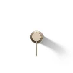 Wall-mount bathroom sink faucet handle