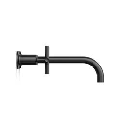 Wall-mount bathroom sink faucet trim with Cross handles, 1.2 gpm