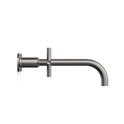 Wall-mount bathroom sink faucet trim with Cross handles, 1.2 gpm