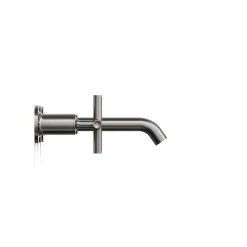 Wall-mount bathroom sink faucet trim with Cross handles, 1.2 gpm