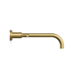 Wall-mount bathroom sink faucet trim with Lever handles, 1.2 gpm