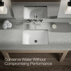 Wall-mount bathroom sink faucet trim, 1.2 gpm