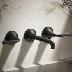 Wall-mount bathroom sink faucet trim, 1.2 gpm