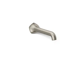 Wall-mount bathroom sink faucet spout with Straight design, 1.2 gpm