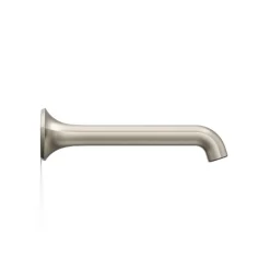 Wall-mount bathroom sink faucet spout with Straight design, 1.2 gpm
