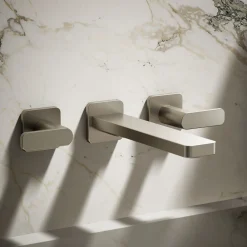 Wall-mount bathroom sink faucet trim, 1.2 gpm