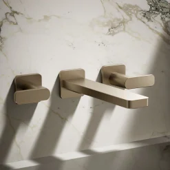 Wall-mount bathroom sink faucet trim, 1.2 gpm