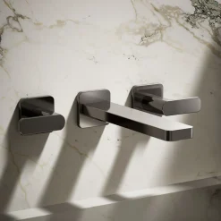 Wall-mount bathroom sink faucet trim, 1.2 gpm