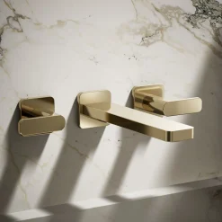 Wall-mount bathroom sink faucet trim, 1.2 gpm