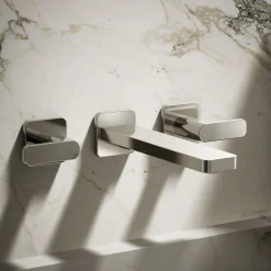Wall-mount bathroom sink faucet trim, 1.2 gpm
