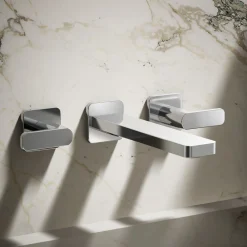Wall-mount bathroom sink faucet trim, 1.2 gpm