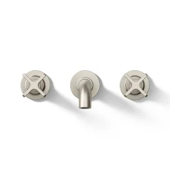 Wall-mount bathroom sink faucet trim, 1.2 gpm