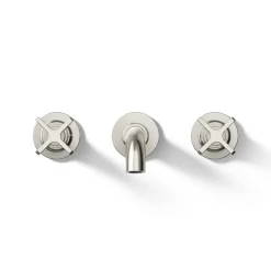Wall-mount bathroom sink faucet trim, 1.2 gpm