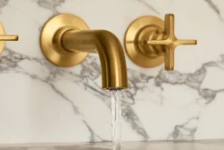 Wall-mount bathroom sink faucet trim, 1.2 gpm