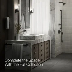 Wall-mount bathroom sink faucet, 1.2 gpm