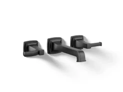Wall-mount bathroom sink faucet trim, 1.2 gpm
