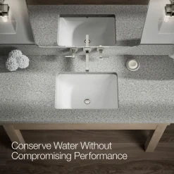 Wall-mount bathroom sink faucet trim, 1.2 gpm