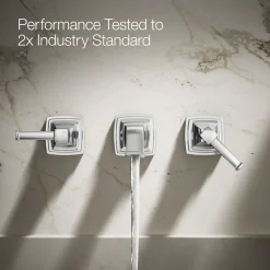 Wall-mount bathroom sink faucet trim, 1.2 gpm