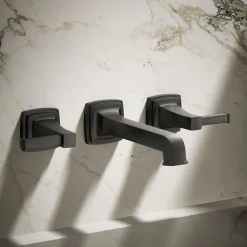 Wall-mount bathroom sink faucet trim, 1.2 gpm