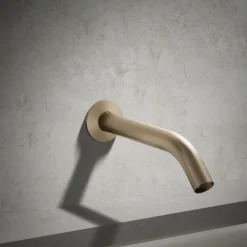 Wall-mount bath spout
