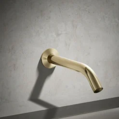 Wall-mount bath spout
