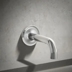 Wall-mount bath spout