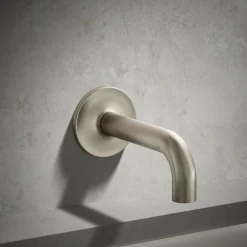 Wall-mount bath spout