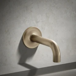 Wall-mount bath spout