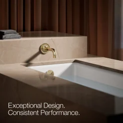 Wall-mount bath spout