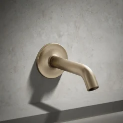 Wall-mount bath spout