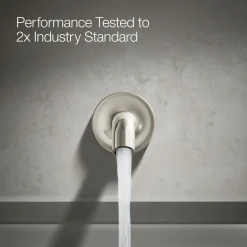 Wall-mount bath spout