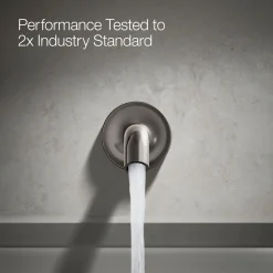 Wall-mount bath spout
