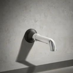 Wall-mount bath spout