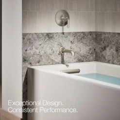 Wall-mount bath spout