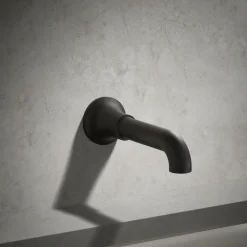 Wall-mount bath spout
