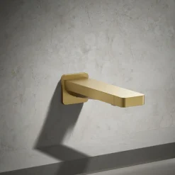 Wall-mount bath spout