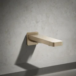 Wall-mount bath spout