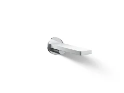 Wall-mount bath spout