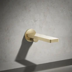 Wall-mount bath spout