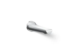 Wall-mount bath spout
