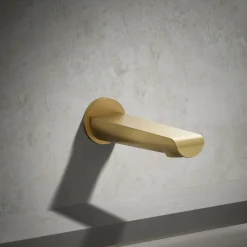 Wall-mount bath spout