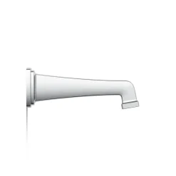 Wall-mount bath spout