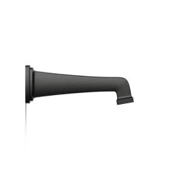 Wall-mount bath spout